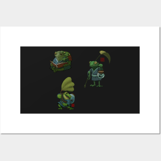 A Frog and His Son Variety Pack 02 Posters and Art